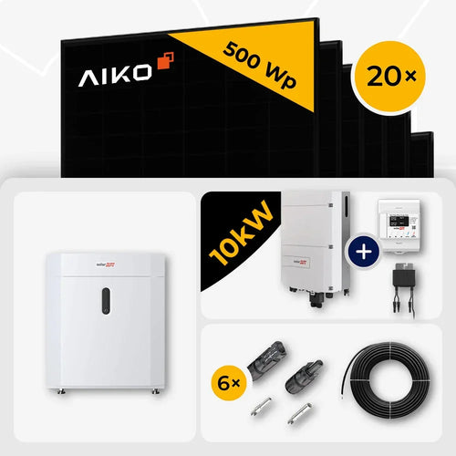 AIKO 500W Solarmodule Set, 10kW SolarEdge