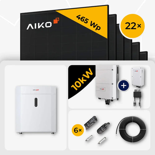 AIKO 465W 22x Solarmodule, SolarEdge 10kW Set