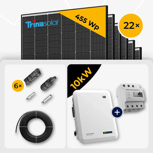 Trina 455W 22x Solarmodule SMA 10kW Set