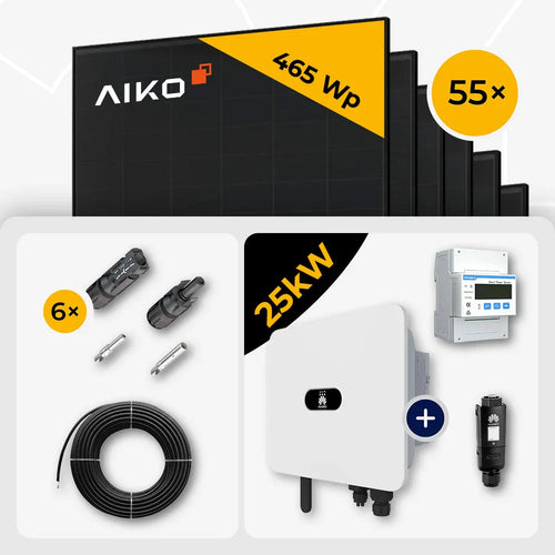 AIKO 465W Solarmodule 55x, Huawei 25KW Set