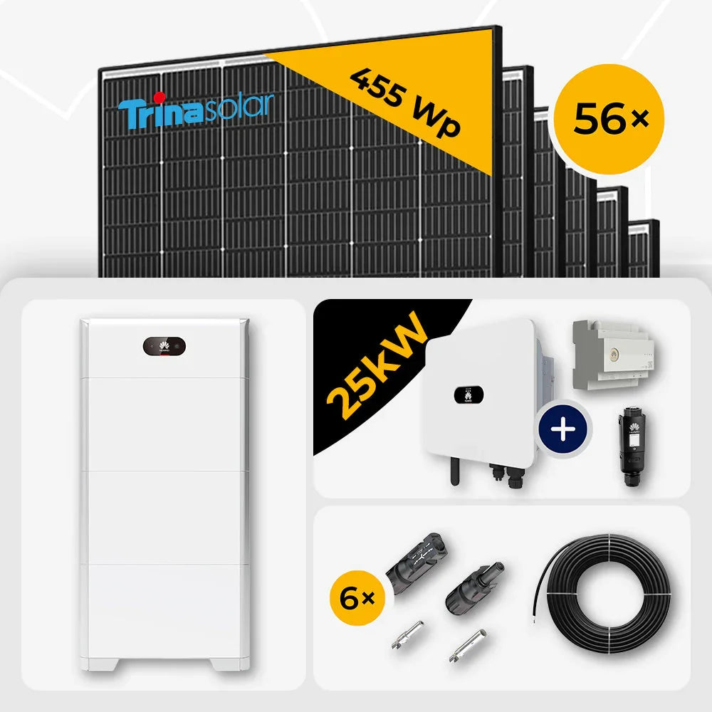 Trina 465W 56x Solarmodule Huawei 25kW Set