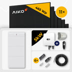 AIKO 465W Full Black Module, Huawei 5kW Speicher Set