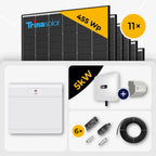 Trina 465W 11x Solarmodule, Huawei 5kW Speicher Set