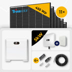 Trina 465W 11x Solarmodule, Huawei 5kW Speicher Set