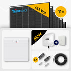 Trina 465W Solarmodule, Huawei SUN2000-5KTL-M1, Luna2000-7-S1