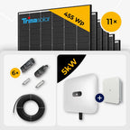Trina 465W Solarmodule 11x, Huawei 5KW Wechselrichter Set