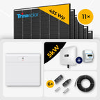 Trina 465W Black 11x Solarmodule Huawei 5KW Speicher Set