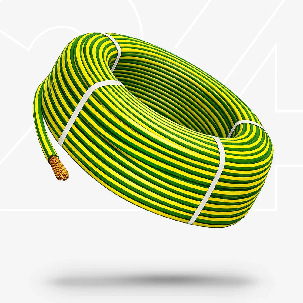 Aderleitung H07V-K 10mm² grün-gelb