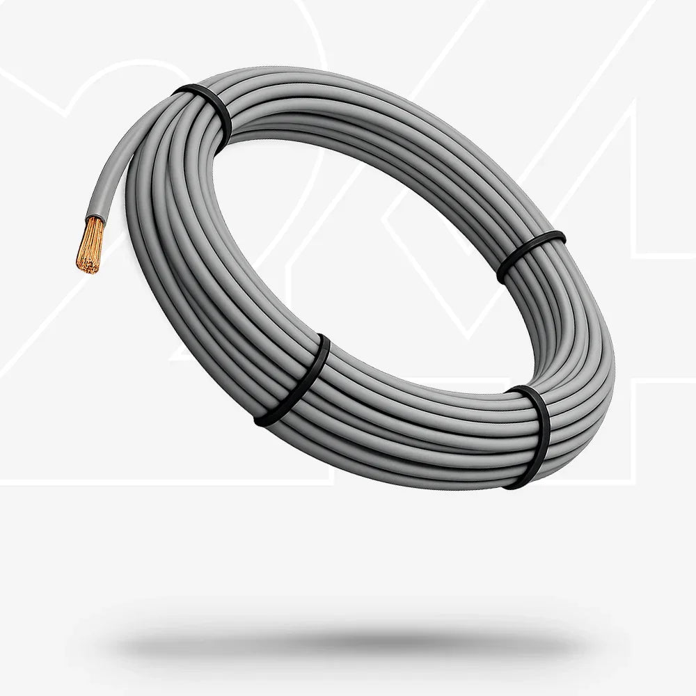 H07V-K 10mm² graues flexibles Kabel