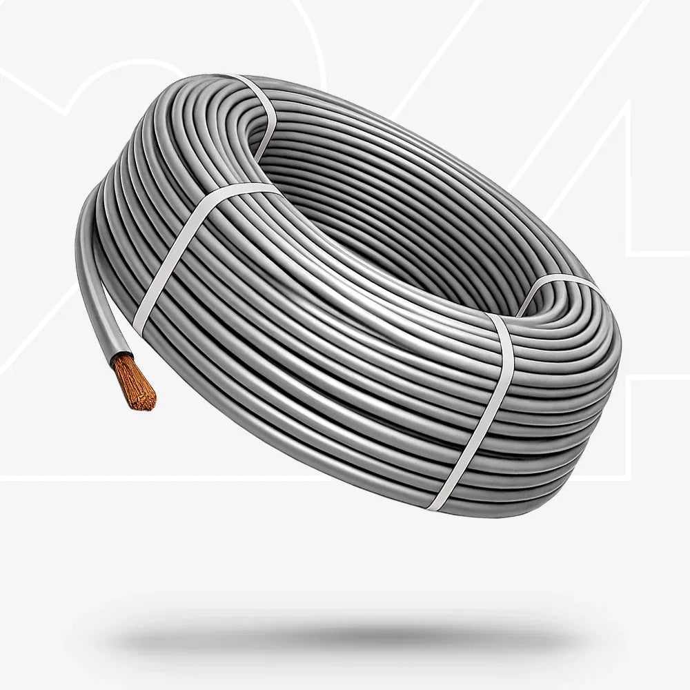 Aderleitung flexibel H07V-K 6mm² grau Rolle