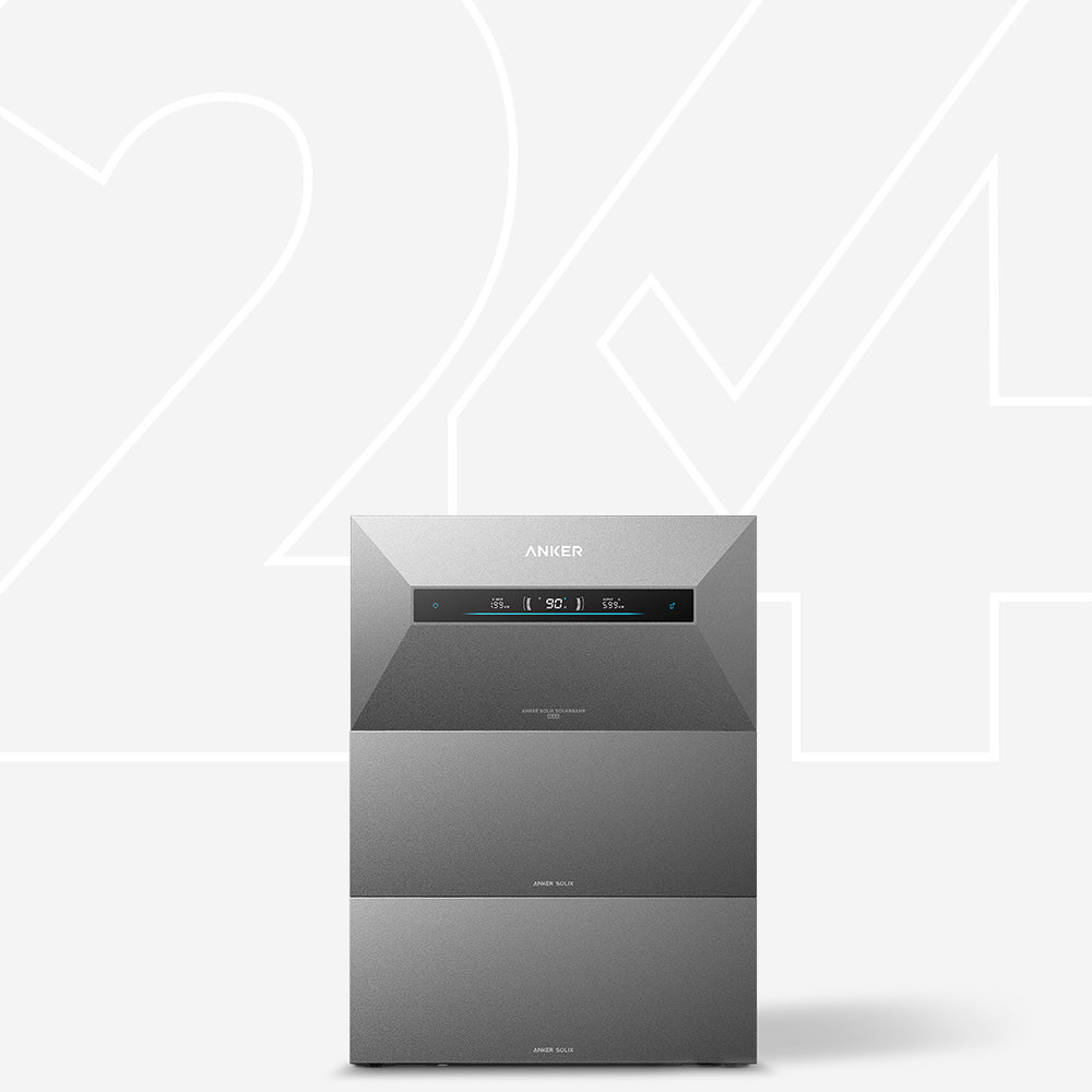 Anker SOLIX Solarbank Max mit 2 Zusatzbatterien BP7000