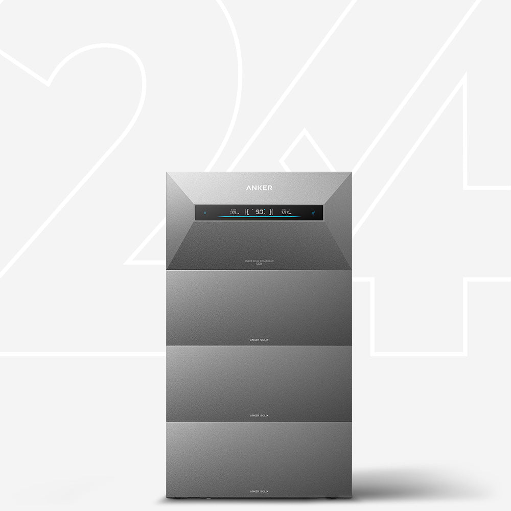 Anker SOLIX Solarbank Max mit 3 Zusatzbatterien BP7000
