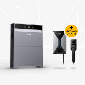 Anker SOLIX X1-H10K-T (X1 Energiespeichersystem) - 10 kW – mit Speicher Anker X1 5 kWh