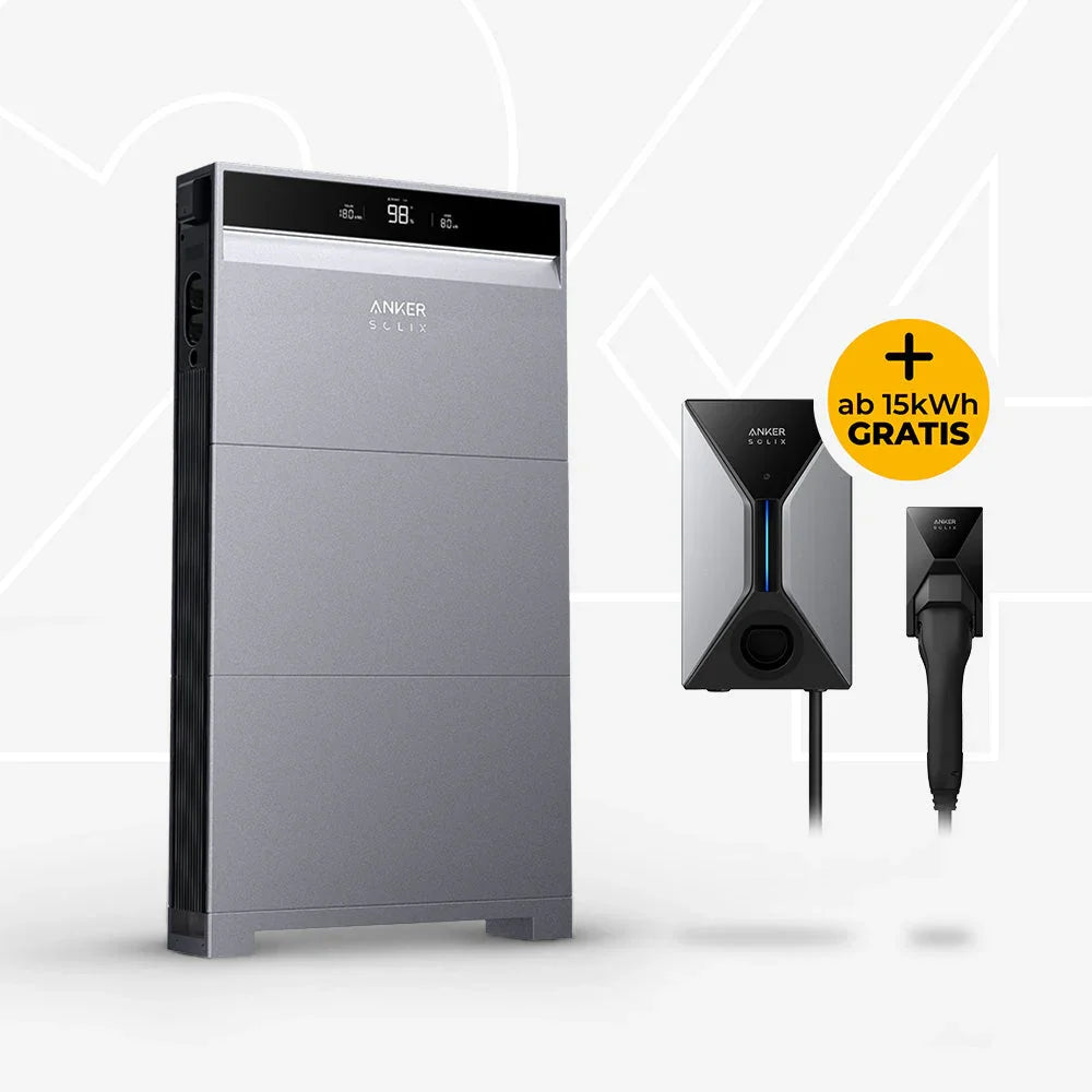 Anker SOLIX X1-H12K-T (X1 Energiespeichersystem) - 12 kW – mit Speicher Anker X1 10 kWh