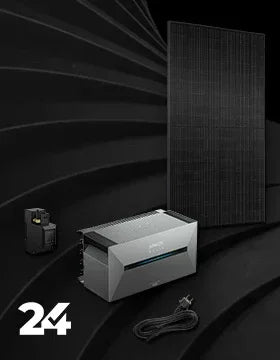 Solarbank2pro Balkonkraftwerk Set, Solarmodul, Speicher