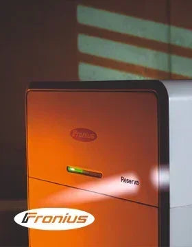Fronius Batteriespeicher Reserva Energiespeicher orange