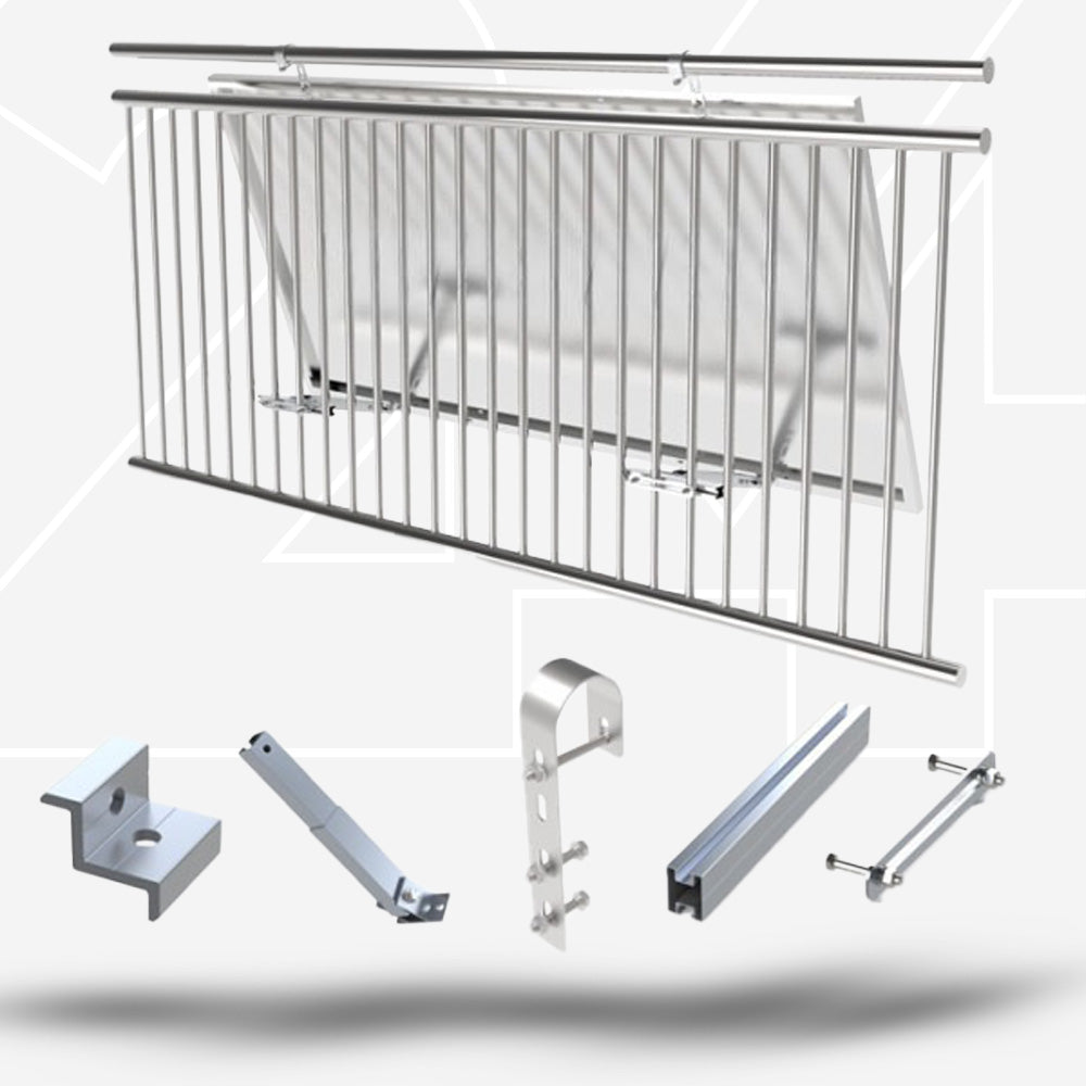 Balkonhalterung für ein PV-Modul