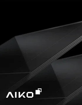 AIKO Solarmodul schwarzes Design