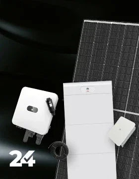 Solaranlage Komplettset mit Solarmodul, Speicher, Wechselrichter