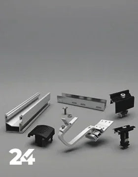 Photovoltaik Unterkonstruktion Montageset für Solarmodule