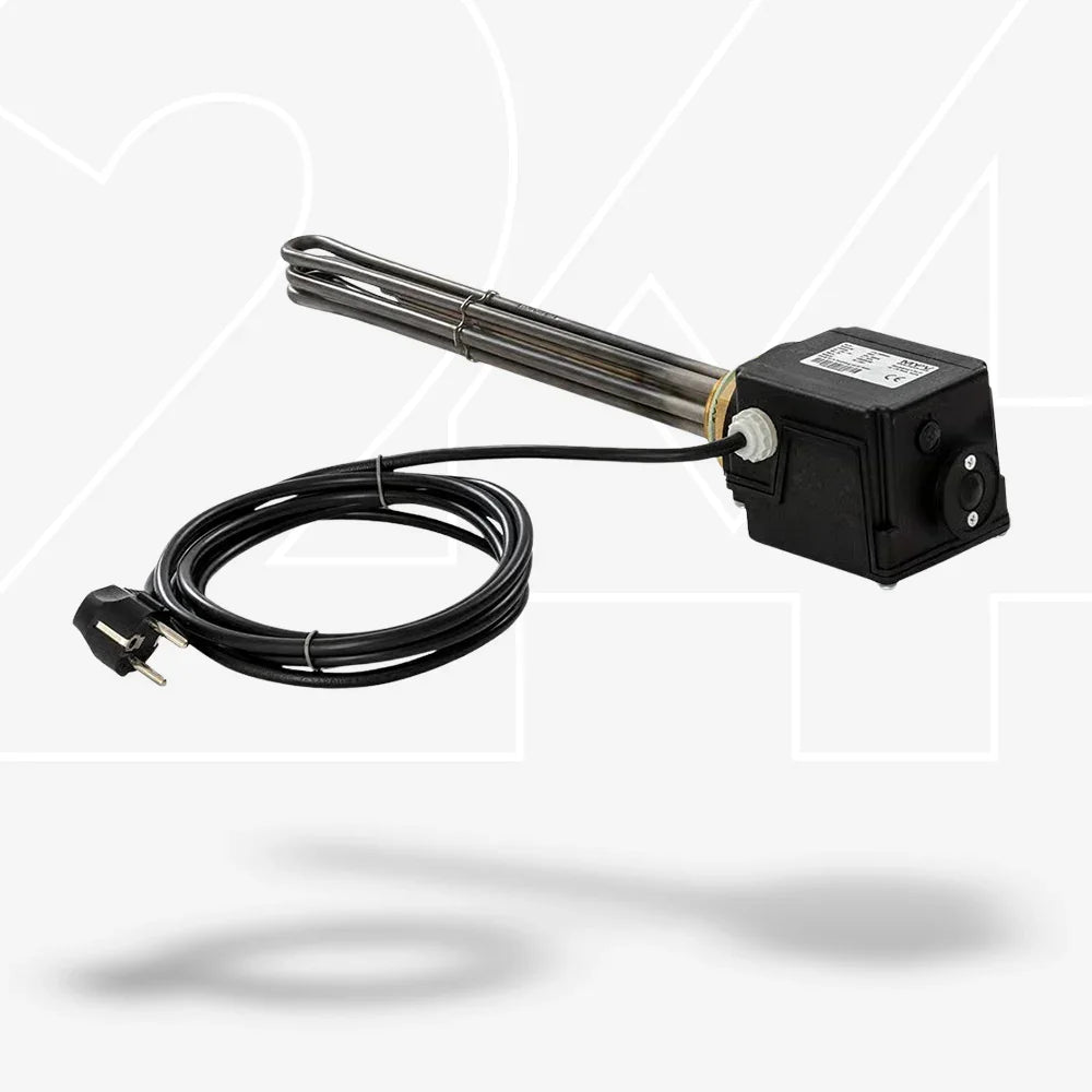Einschraubheizkörper 9kW 3x230V mit Thermostat