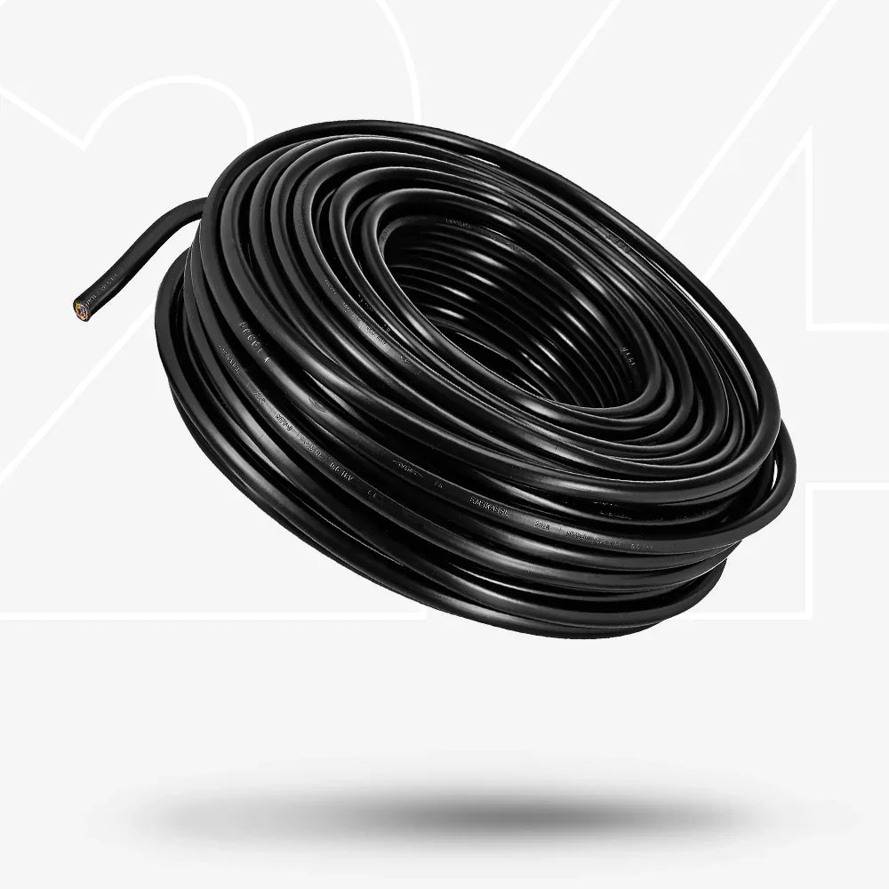 Erdkabel NYY-J 5x4,0mm² 50m PVC schwarz