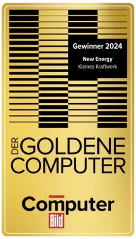 Goldener Computer Award 2024 New Energy Kleines Kraftwerk