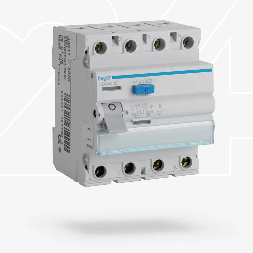 Hager CDA440D FI-Schutzschalter 40A 30mA