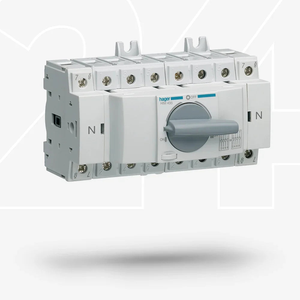 Hager HIM406 Lastumschalter 3-polig 63A