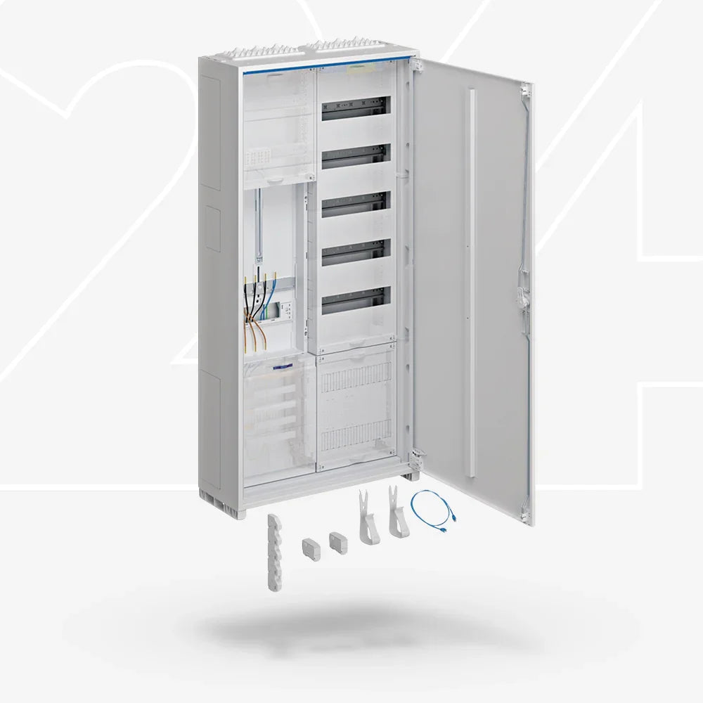 Hager ZB322P15 Komplettschrank, 3-Punkt, APZ, IP44