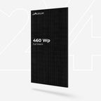 JA Solar 460W Bifazial Glas-Glas Full Black JAM54D41-LB