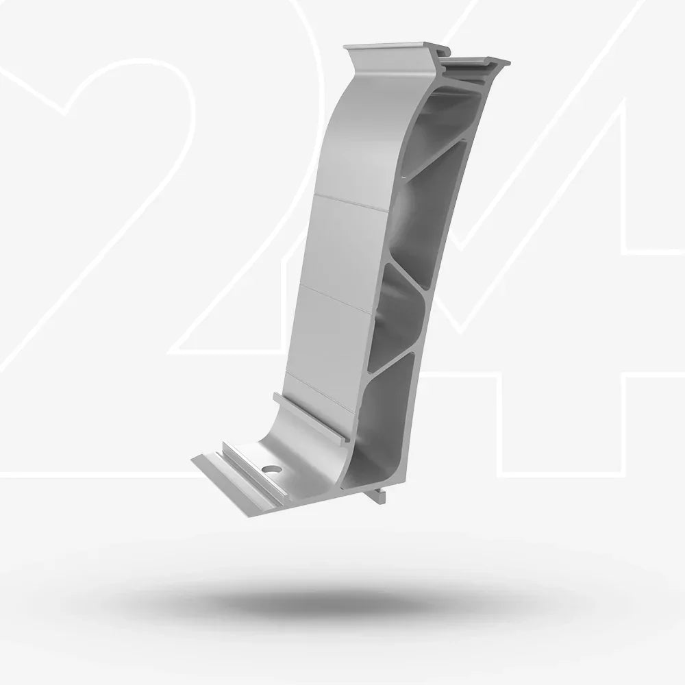 K2 Dome 6.10 Peak Montageschiene Aluminium