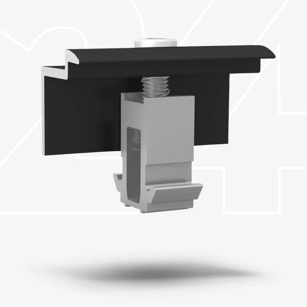 K2 Dome Clamp Endklemme 30-50 mm schwarz Montagesystem