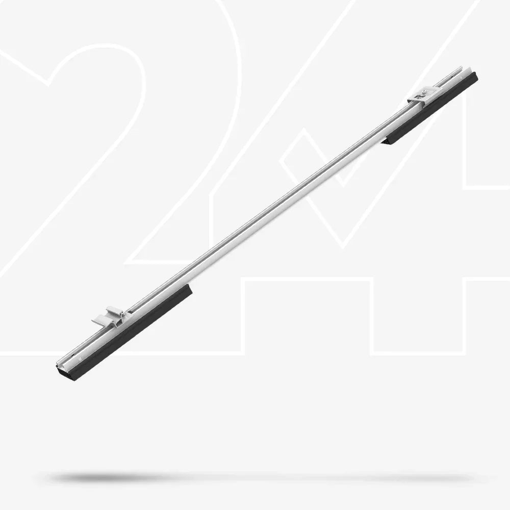 K2 Dome 6.10 Basisset Flachdach Montageschiene