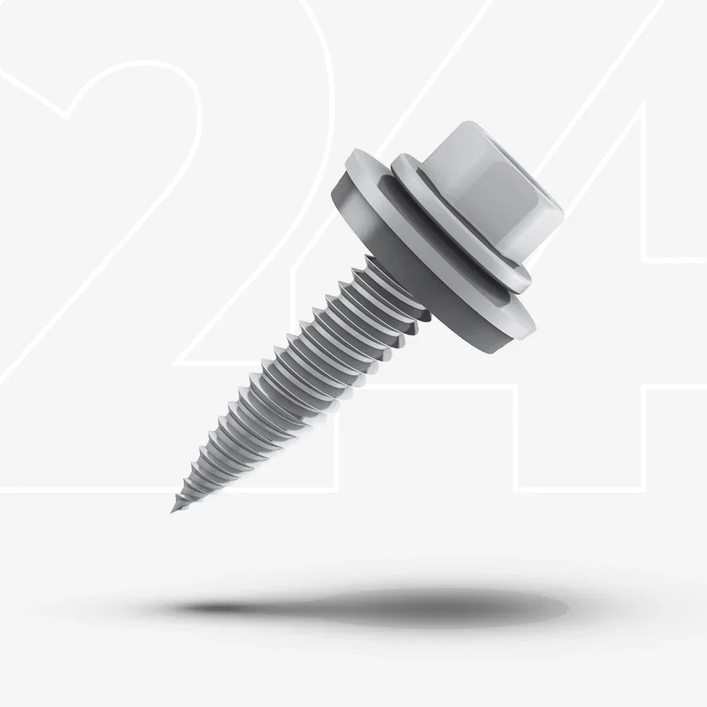 Gewindeformende Schraube mit Dichtscheibe 6x38