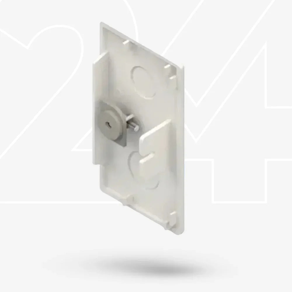 Endstück Kabelkanal 60x110mm RAL9010 reinweiß