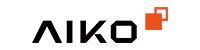 Aiko Logo auf weißem Hintergrund