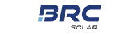 BRC Solar Logo, blaues Design