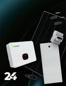 Growatt Wechselrichter Solarpanel Speicher PV Set 20kWp