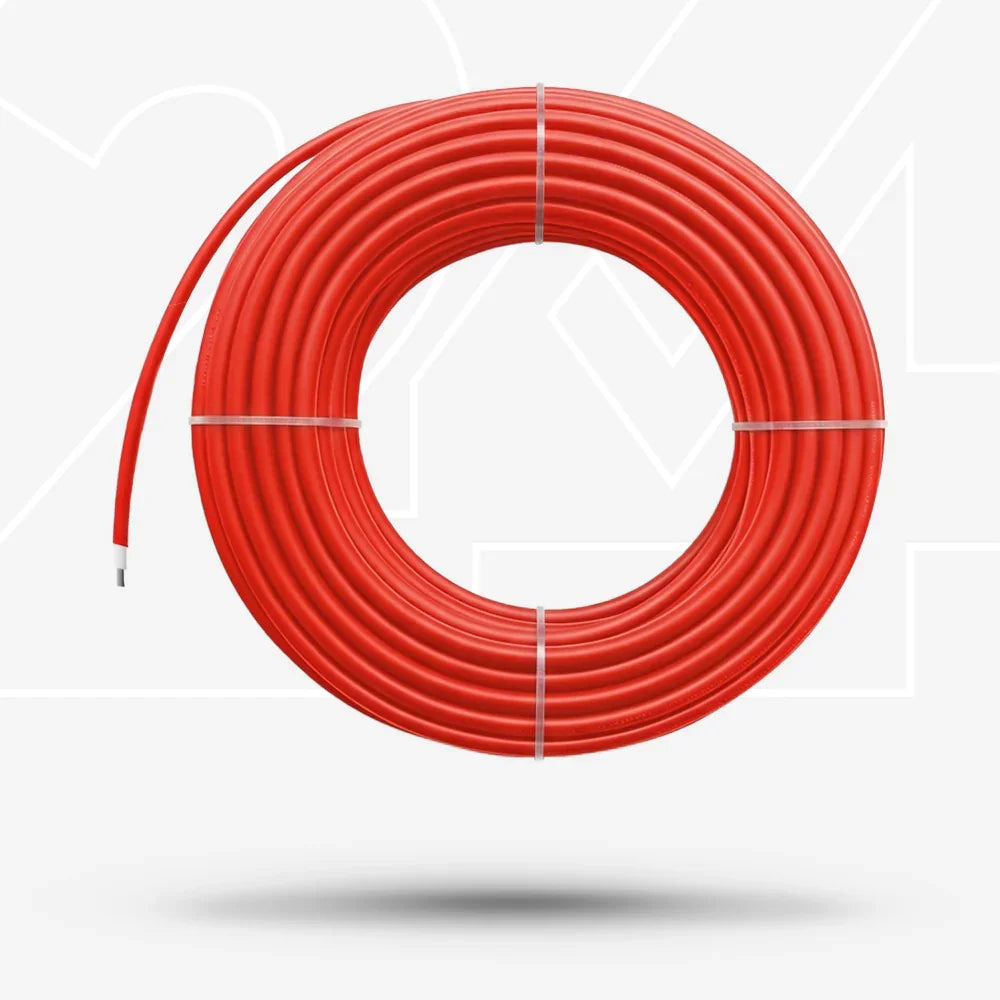 Solarkabel H1Z2Z2-K 6mm rot, 100m Rolle