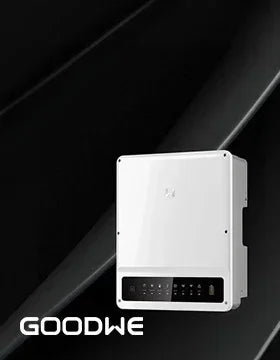 GoodWe Wechselrichter weiß Modell an Wand