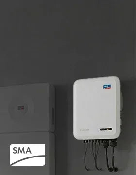 Wechselrichter SMA weiß Wandmontage