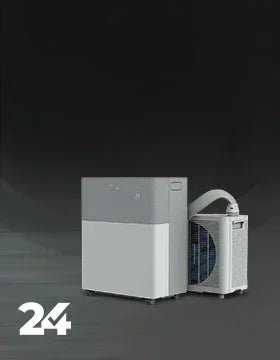 Klimaanlage Zubehör Set, Splitgerät, weiß-grau, ohne Herstellerangabe