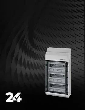 Verteilerkasten 3-reihig Kunststoff Gehäuse